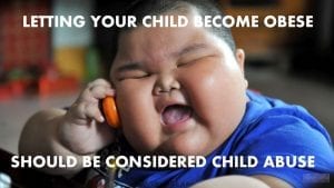 obese child abuse