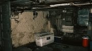basement two white chest chillers